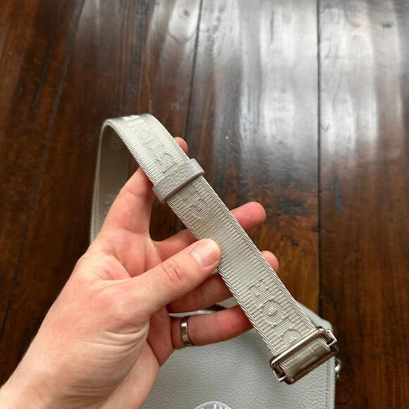 Nike Air Dior Jordan Wings Logo Grey Logo Small Rare Shoulder Bag 100% Authentic - Picture 10 of 16